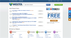 Desktop Screenshot of moltol.com