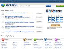 Tablet Screenshot of moltol.com